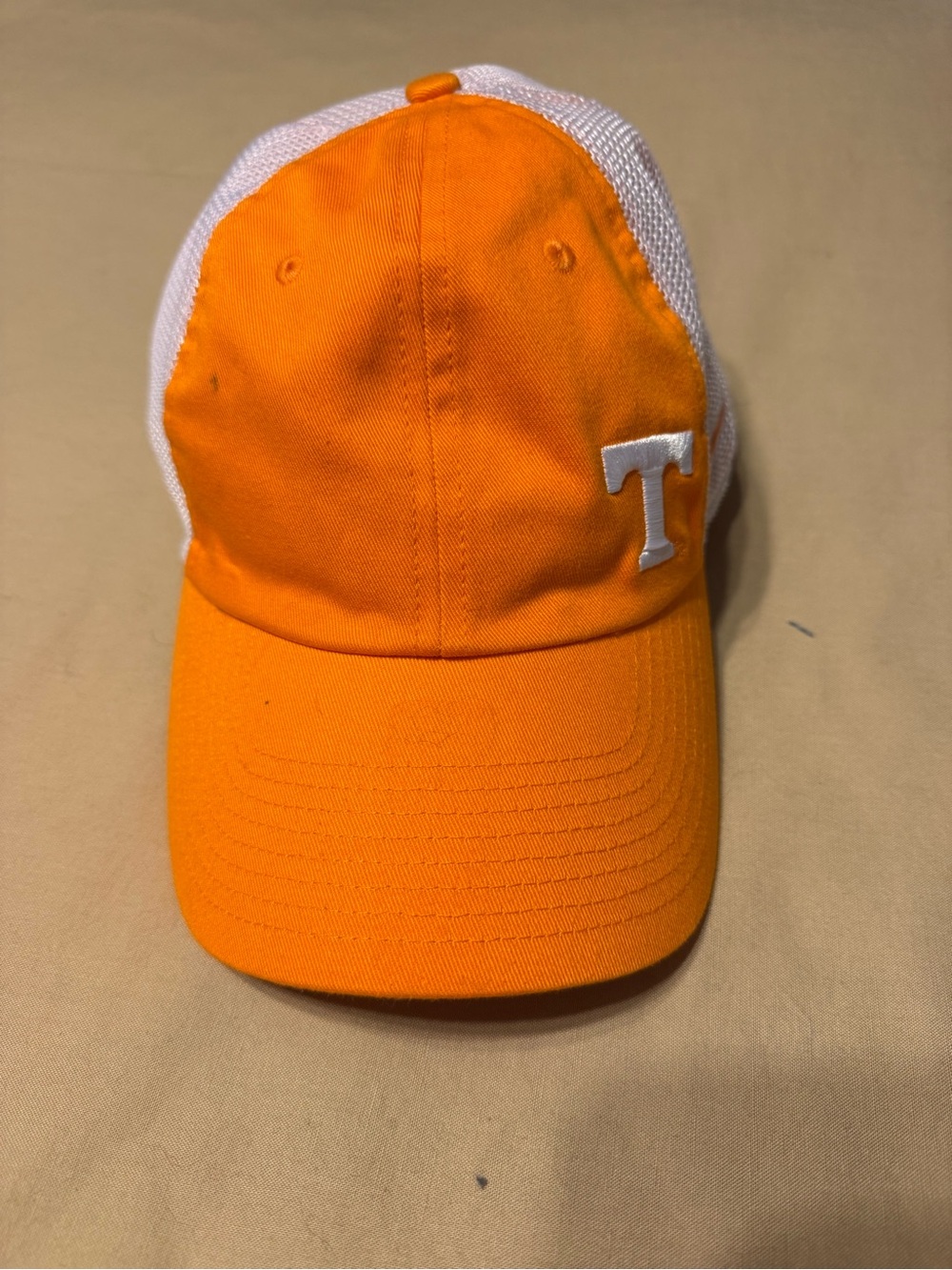 Tennessee Vols Orange Snapback Hat with White Mesh Lining